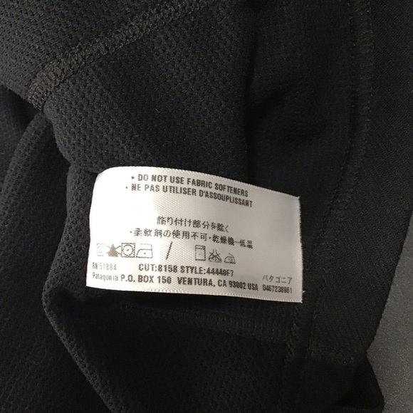 Patagonia Capilene Pullover in Black. - Picture 11 of 11
